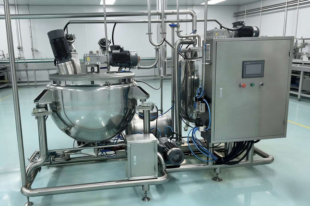 150kg/h Fully automatic gummy/Jelly candy production line