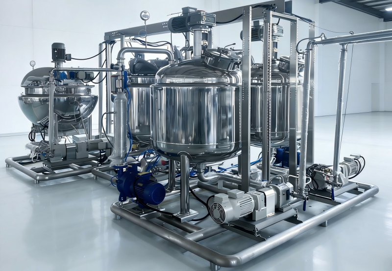 450kg/h Fully automatic gummy/Jelly candy production line