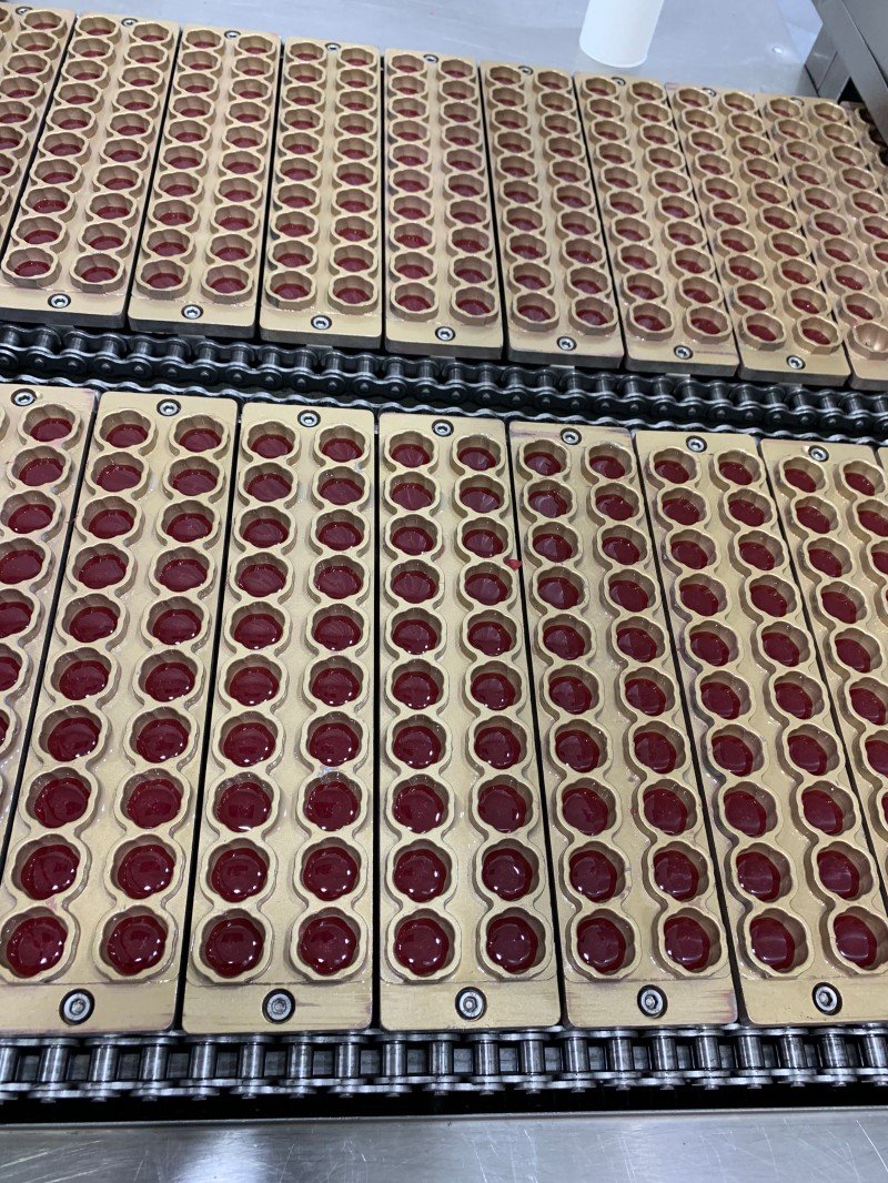 300kg/h Fully automatic gummy/Jelly candy production line