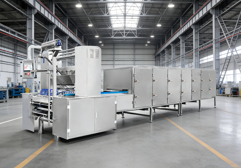 300kg/h Fully automatic gummy/Jelly candy production line