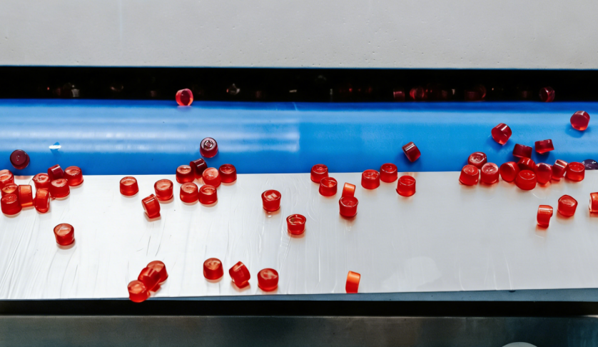 300kg/h Fully automatic gummy/Jelly candy production line