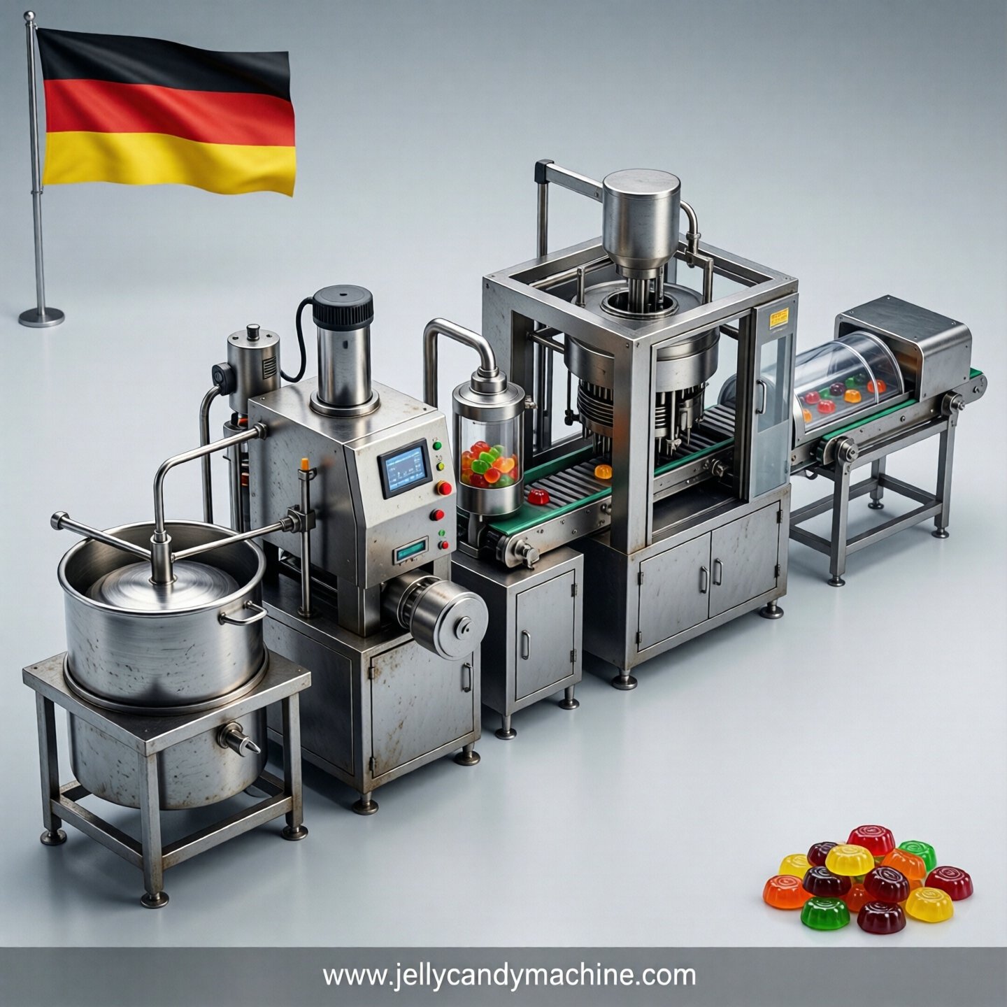 jelly candy production line in Germany