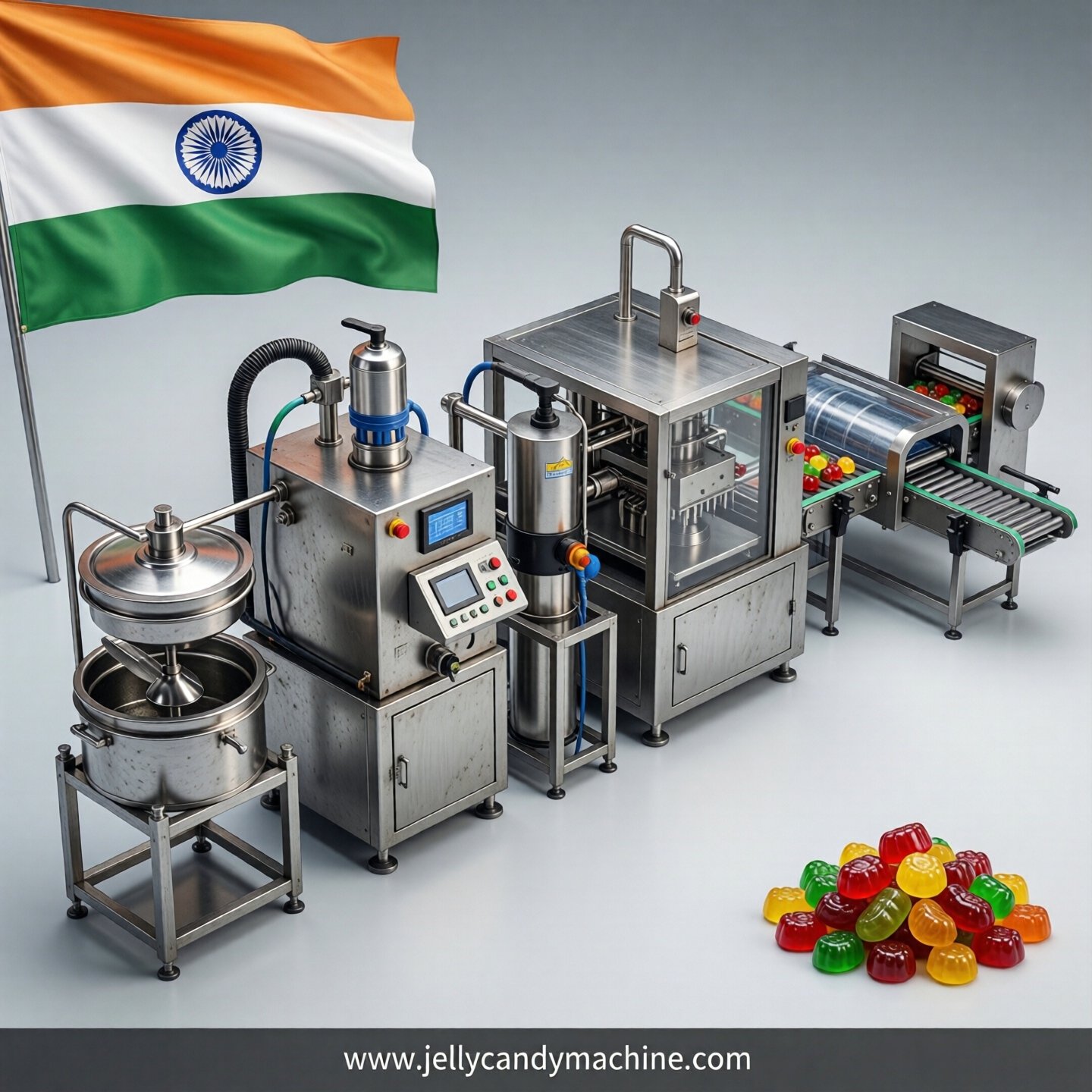 jelly candy production line in India