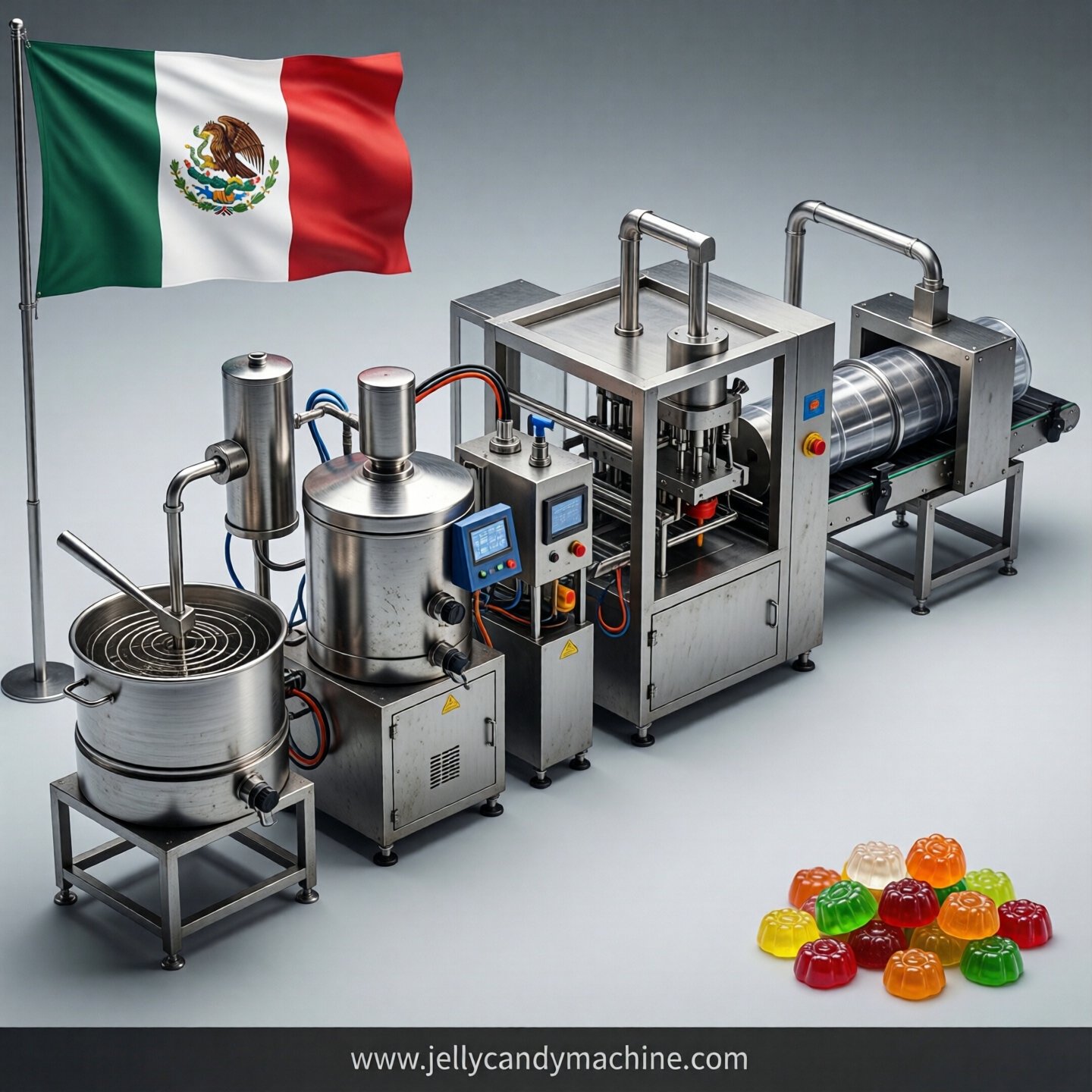 jelly candy production line in Mexico