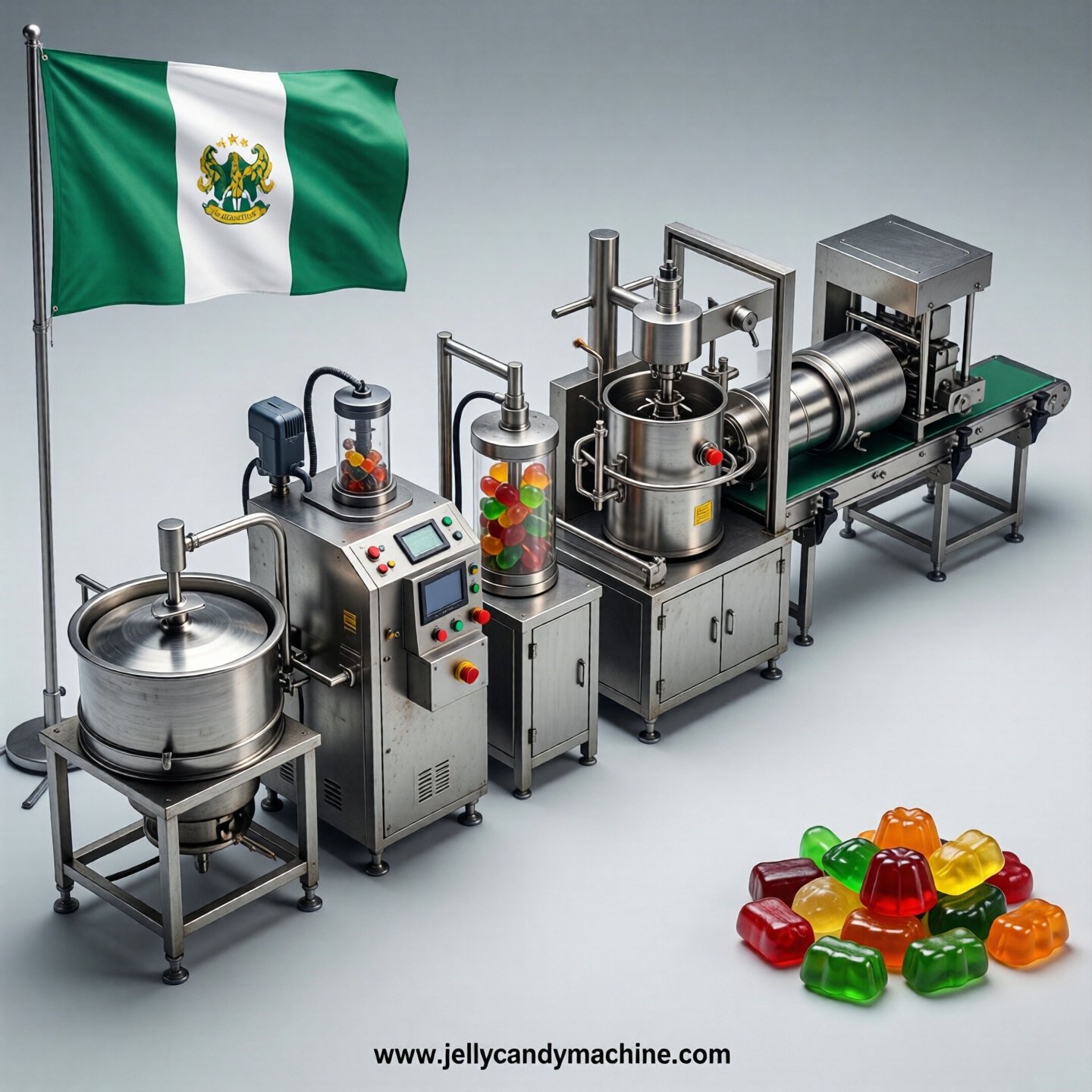 jelly candy production line in Nigeria