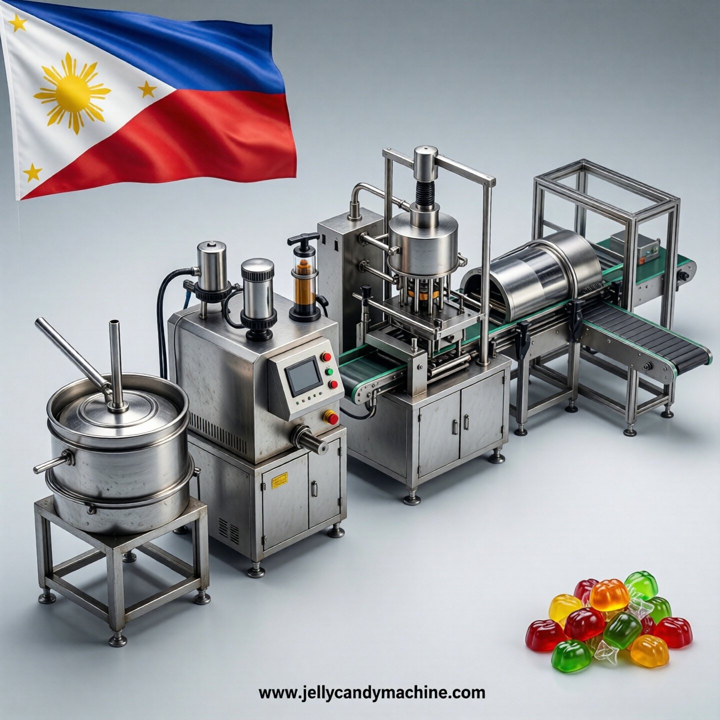 jelly candy production line in Philippines