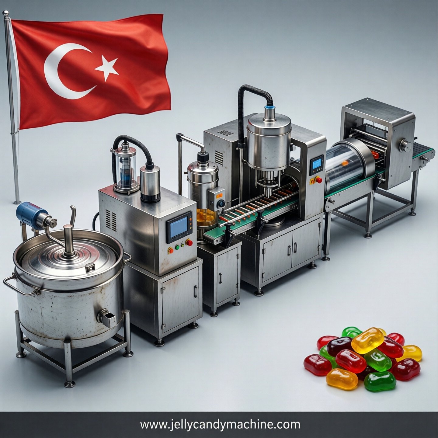 jelly candy production line in Turkey