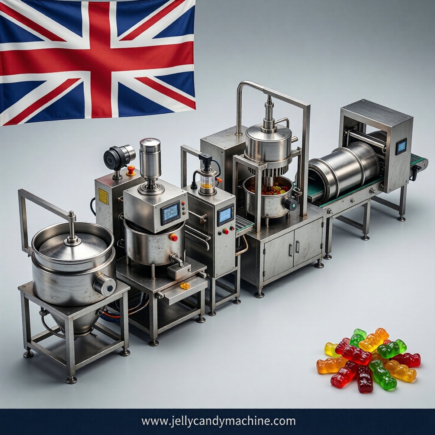 jelly candy production line in United Kingdom