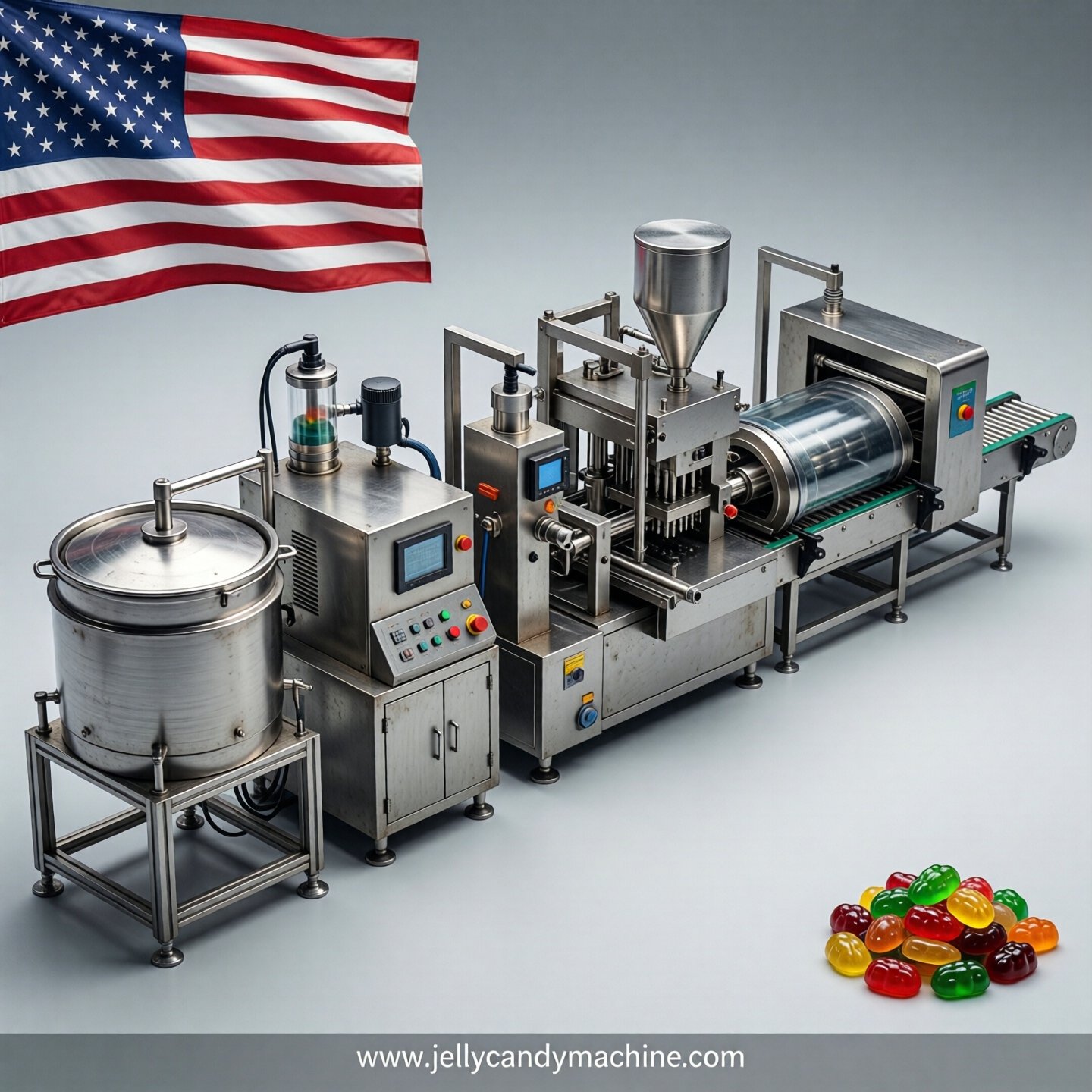 jelly candy production line in United States jelly candy production line in United States