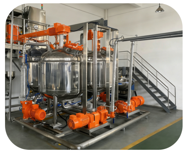 600kg/h Fully automatic gummy/Jelly candy production line
