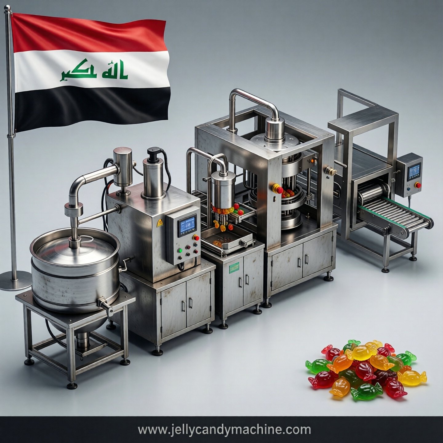 jelly candy production line in Iraq