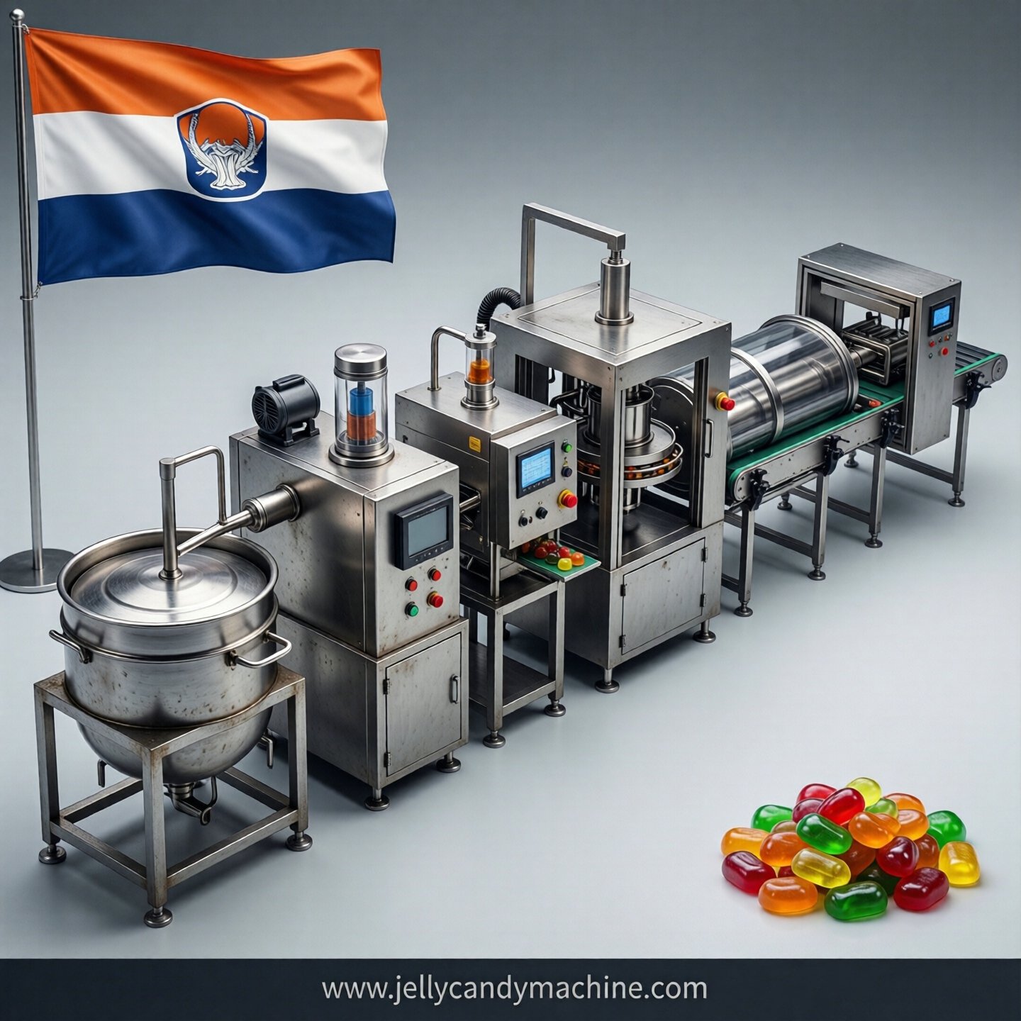 jelly candy production line in Niger