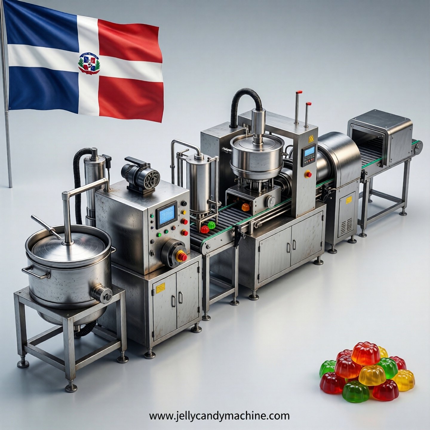jelly candy production line in Dominican Republic
