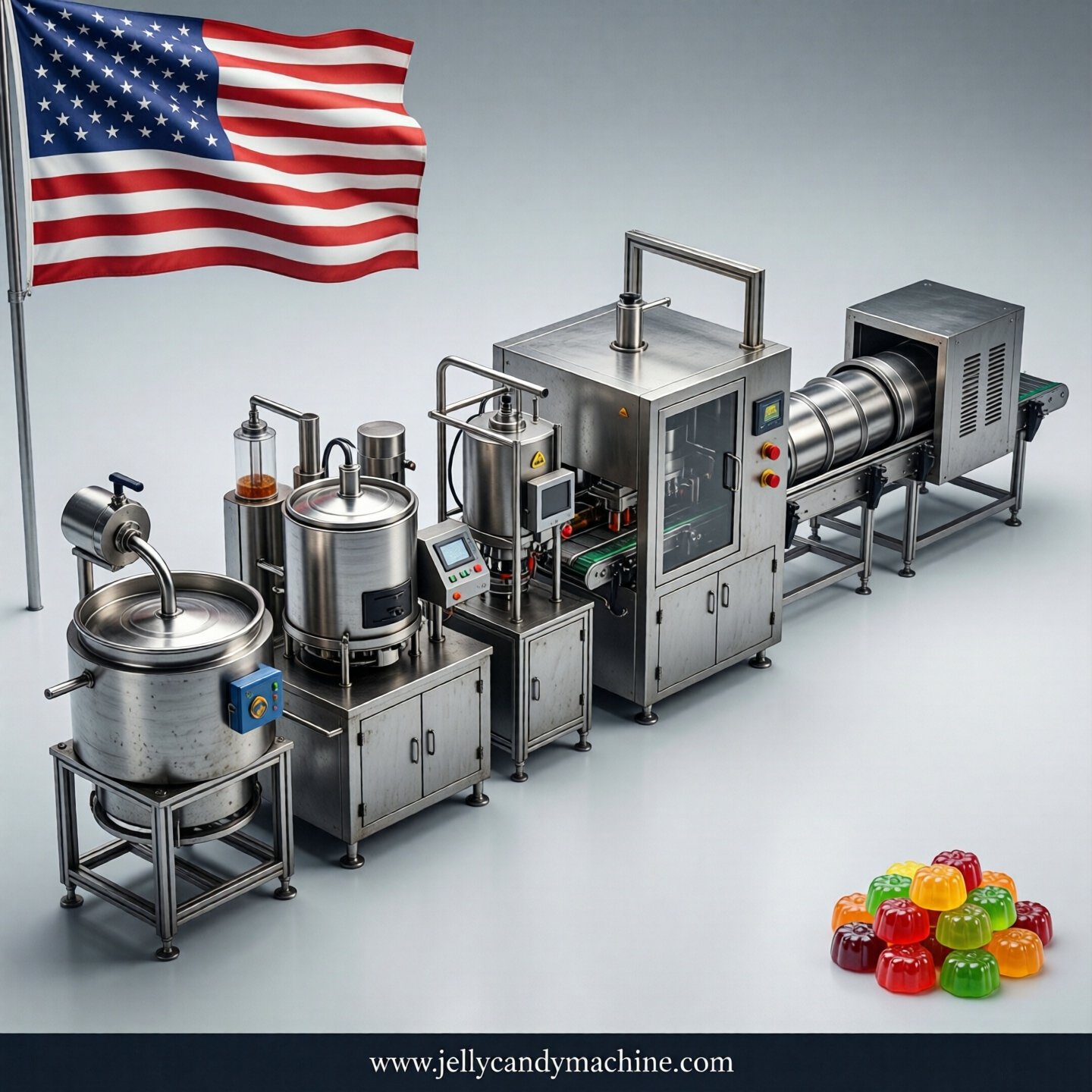 jelly candy production line in Haiti jelly candy production line in Haiti