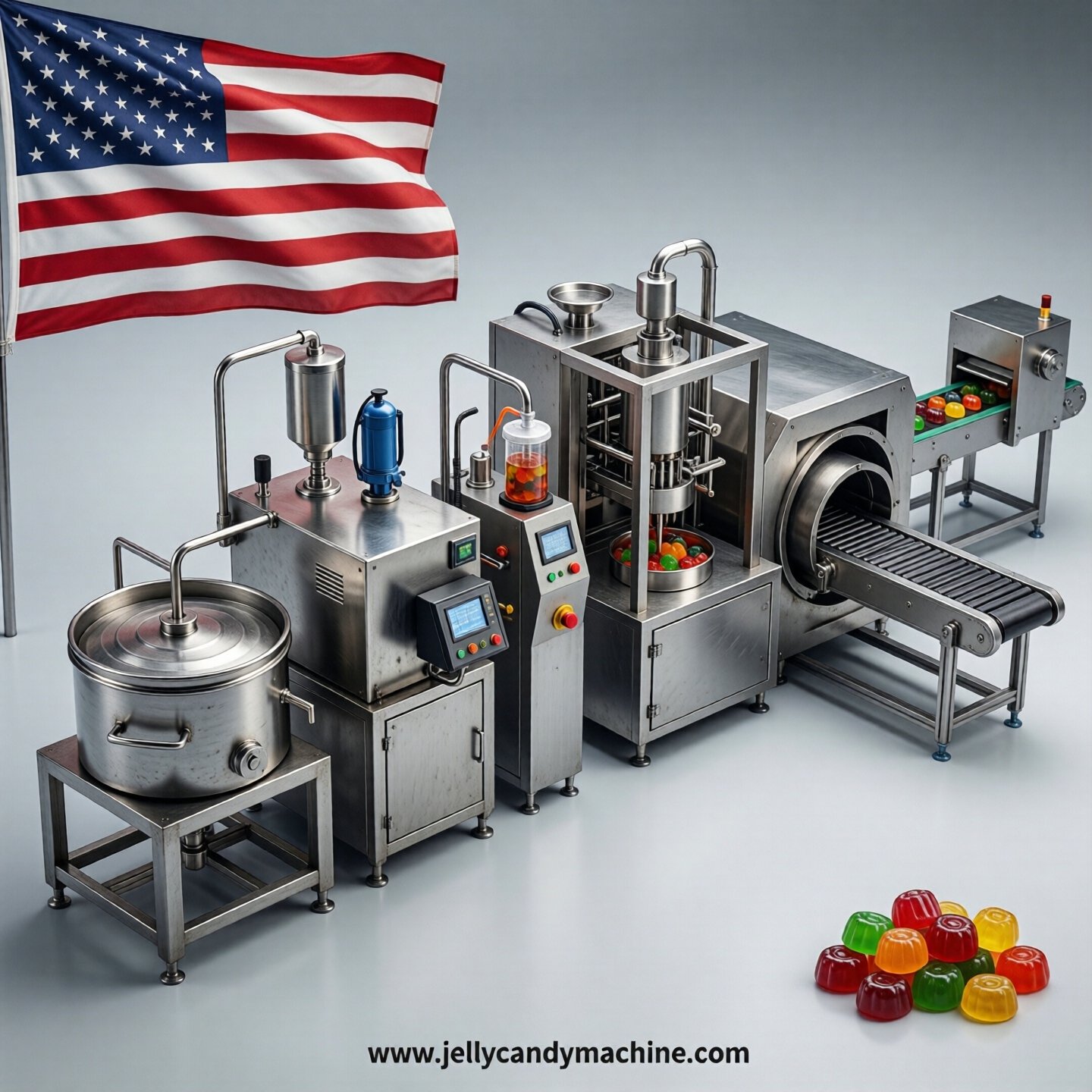 jelly candy production line in Jordan