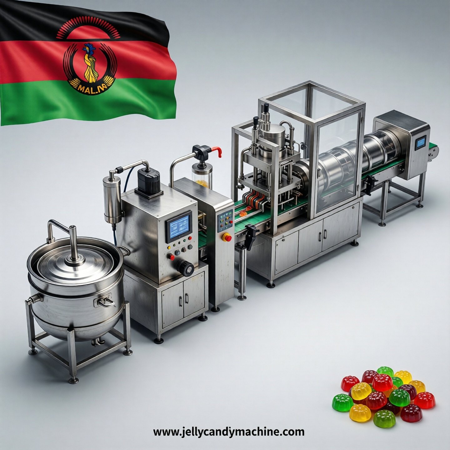 jelly candy production line in Malawi