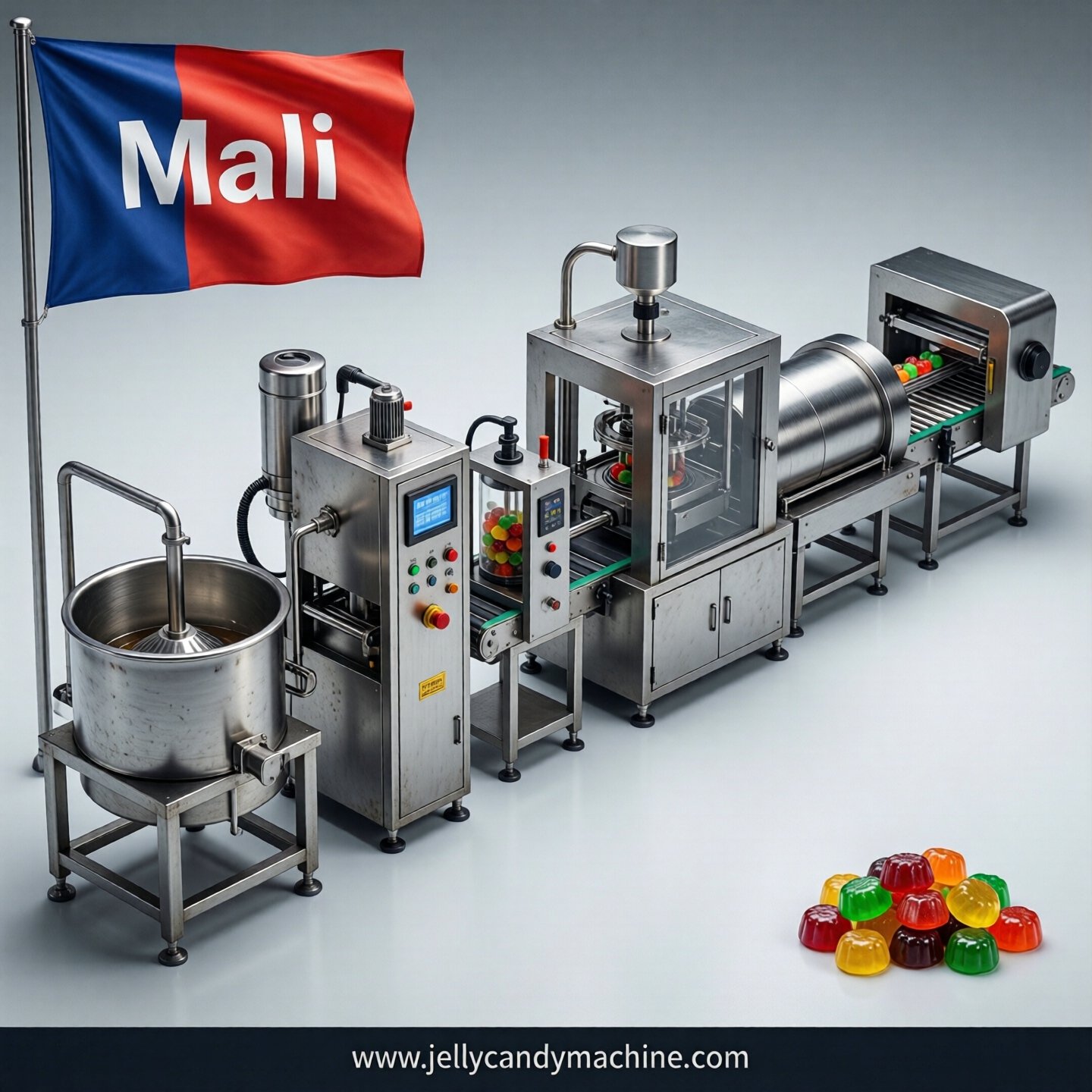 jelly candy production line in Mali
