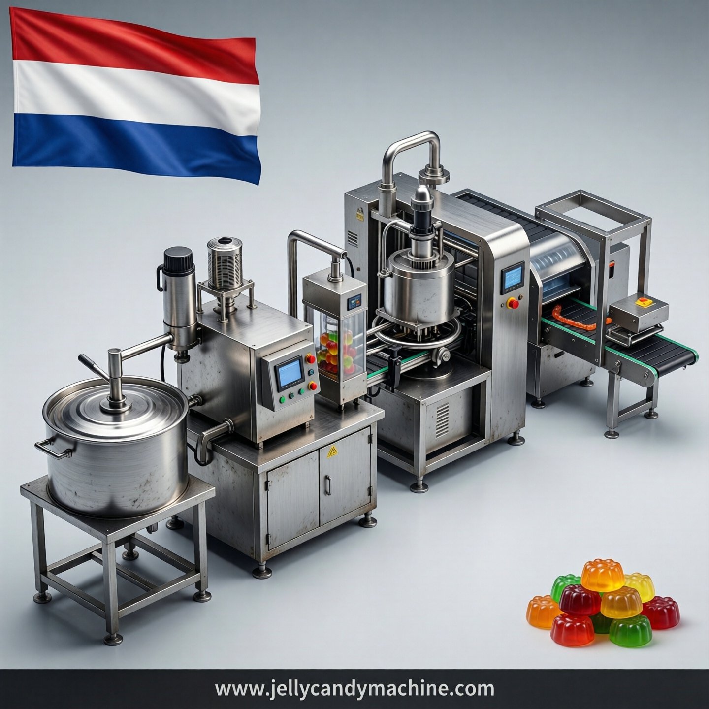 jelly candy production line in Netherlands