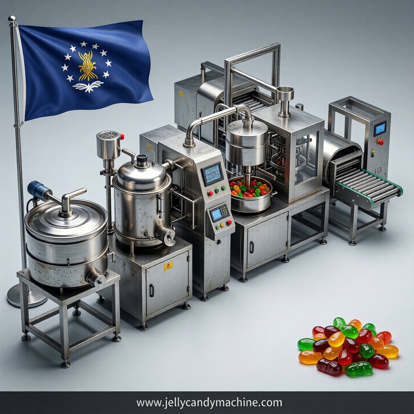 jelly candy production line in Somalia
