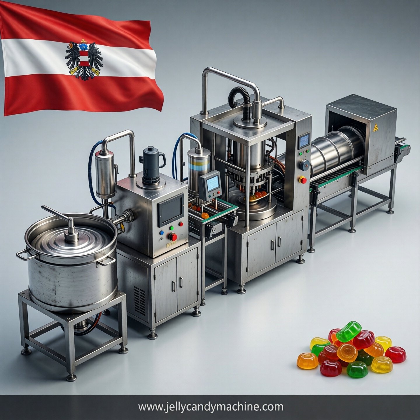 jelly candy production line in Austria