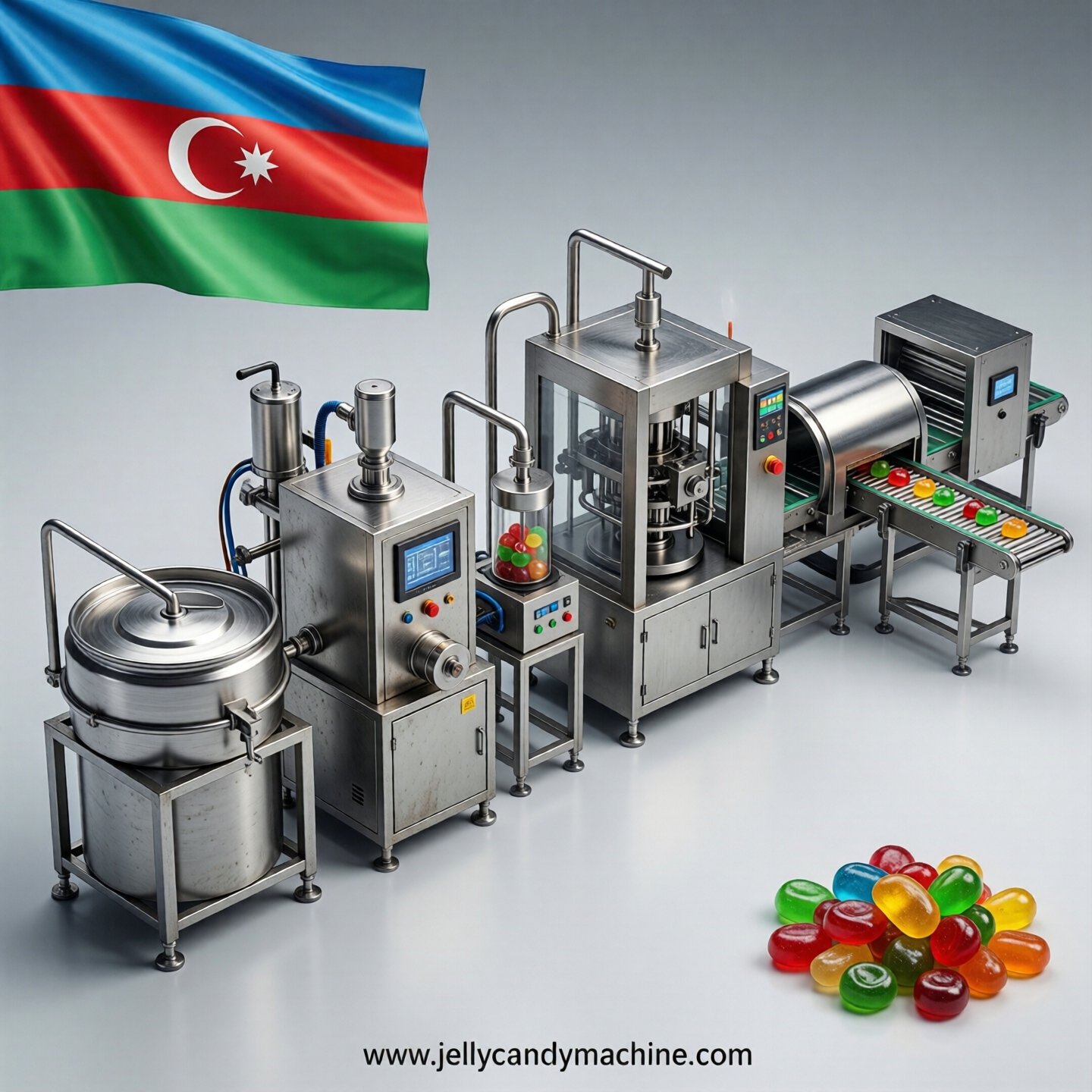 jelly candy production line in Azerbaijan