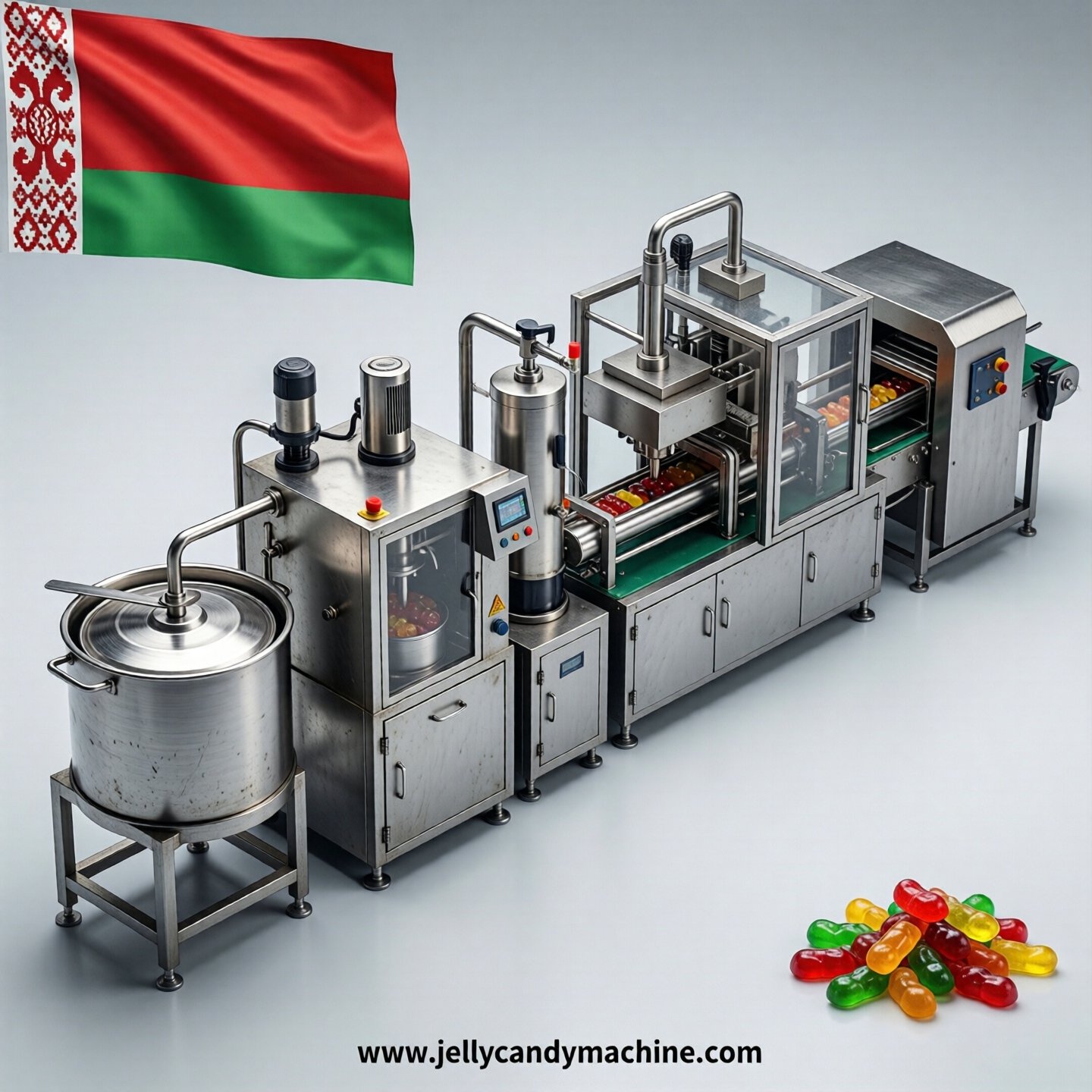 jelly candy production line in Belarus