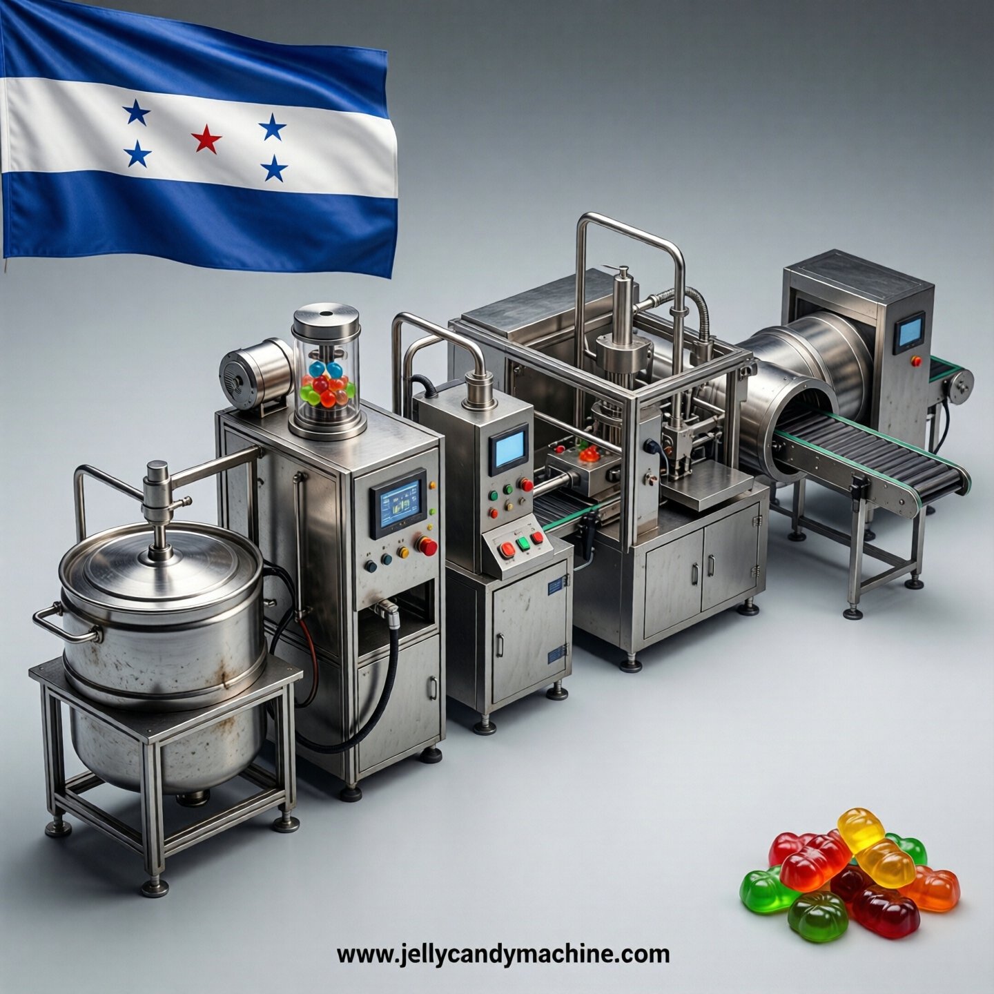 jelly candy production line in Honduras