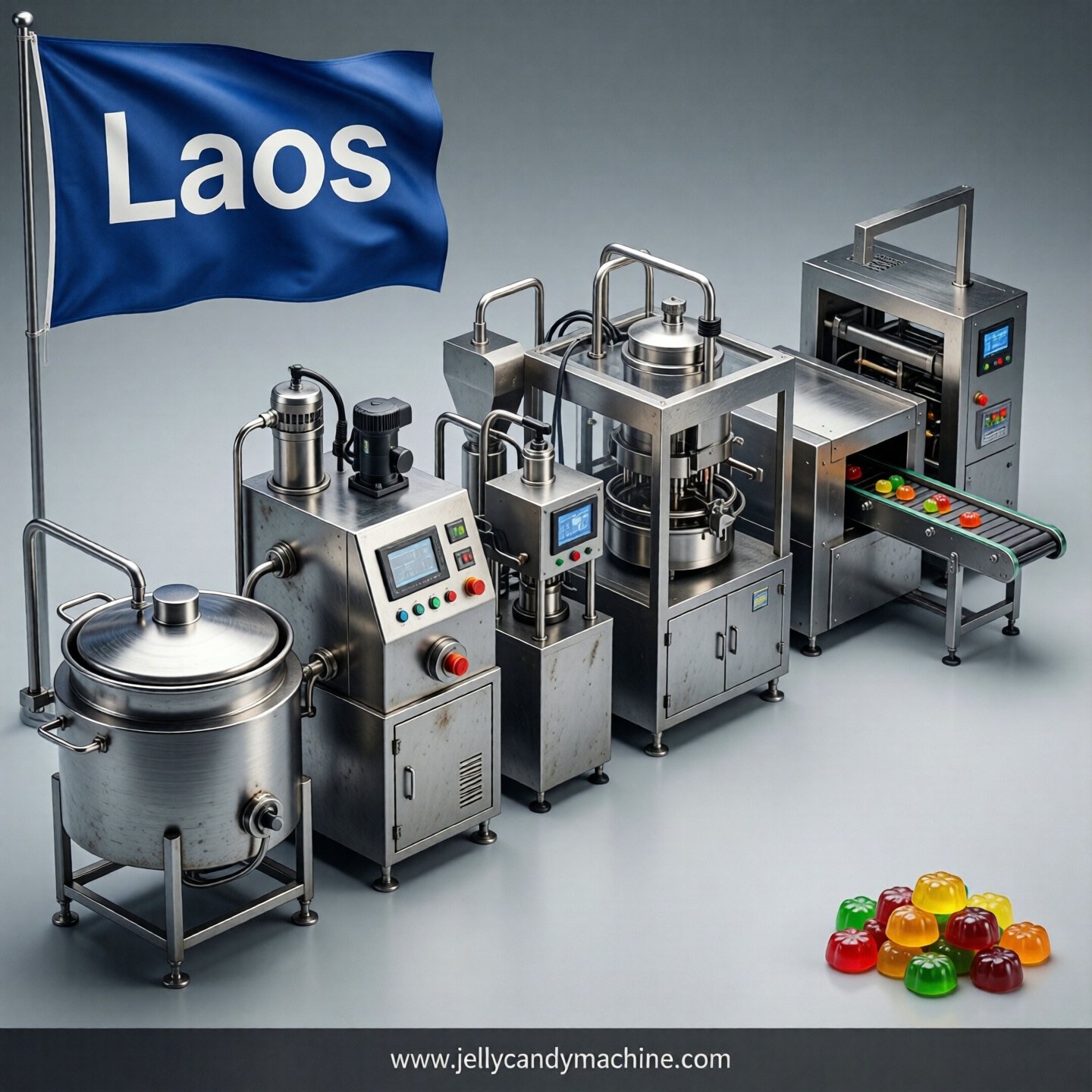 jelly candy production line in Laos jelly candy production line in Laos