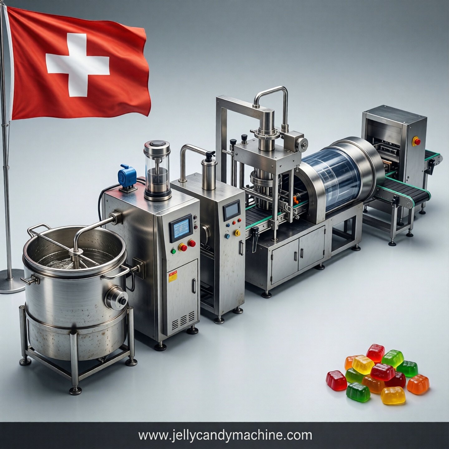 jelly candy production line in Switzerland jelly candy production line in Switzerland