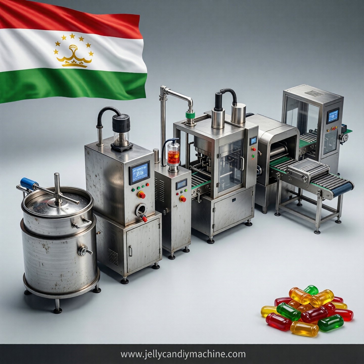 jelly candy production line in Tajikistan