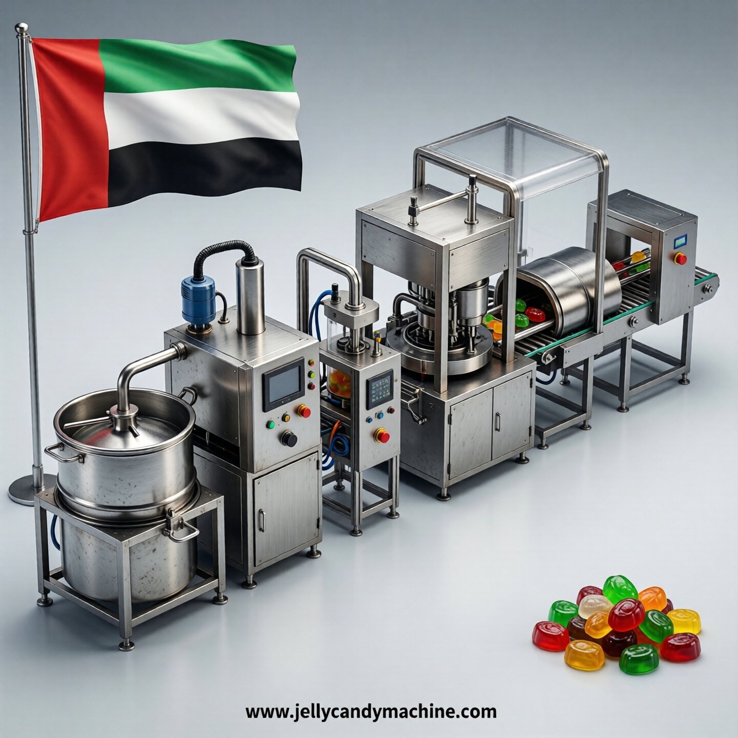 jelly candy production line in United Arab Emirates
